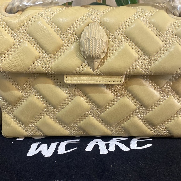 Kurt Geiger London Solid Quilted Mini Kensington Drench Crossbody Bag - Picture 4 of 12